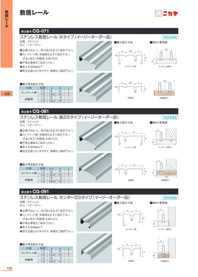 ニカヤ13号カタログ