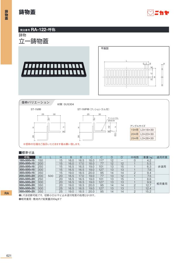 ニカヤ13号カタログ
