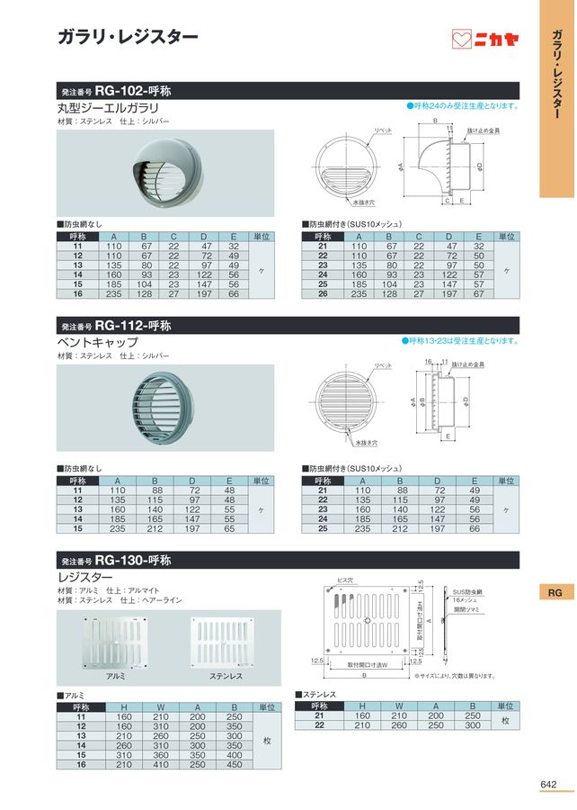 ニカヤ13号カタログ
