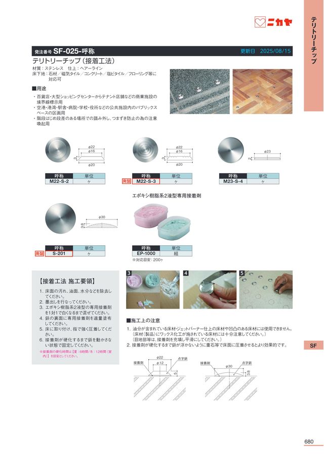 本鼈甲　角度 ニカヤ13号カタログ