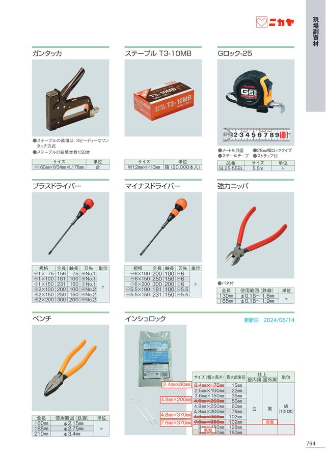 ニカヤ13号カタログ